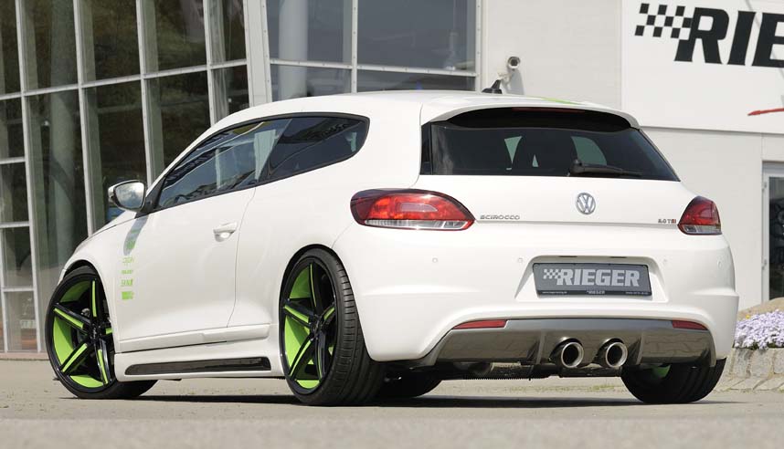 VW Scirocco 3 mit Rieger Teilen
